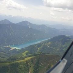 Flugwegposition um 11:21:15: Aufgenommen in der Nähe von Gemeinde Stockenboi, Österreich in 2405 Meter